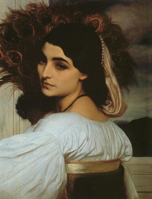 Lord Frederic Leighton Pavonia France oil painting art